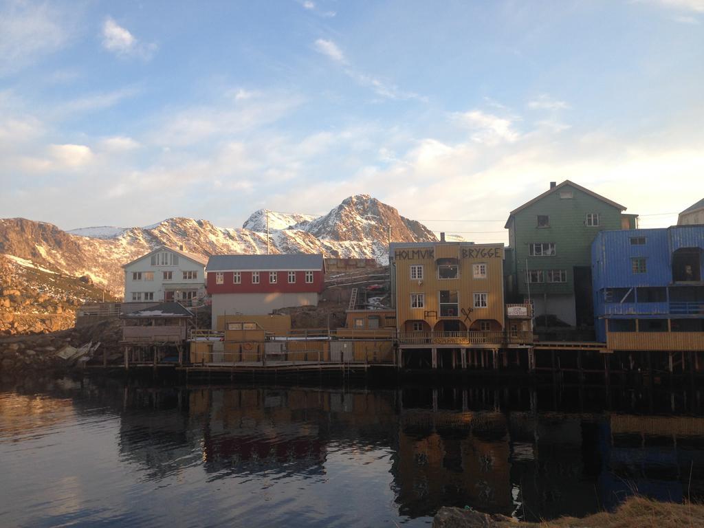 Отель Holmvik Brygge Nyksund Экстерьер фото